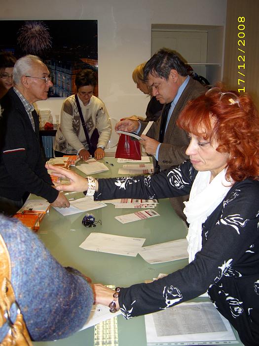 20081216 - Auguri nella sede di via Giolitti